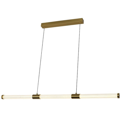 Wand Gold and Clear LED Slim Pendant Light - Lighting.co.za