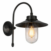 Legacy Antique Brass or Black Lantern Wall Light - Lighting.co.za