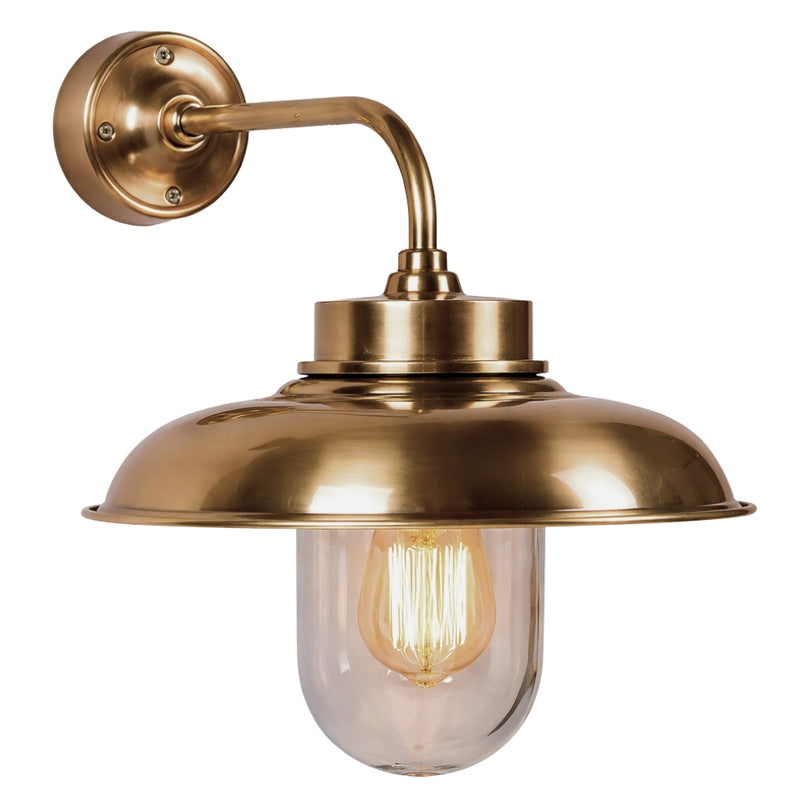 Danube Antique Brass | Antique Silver Wall Light - Lighting.co.za