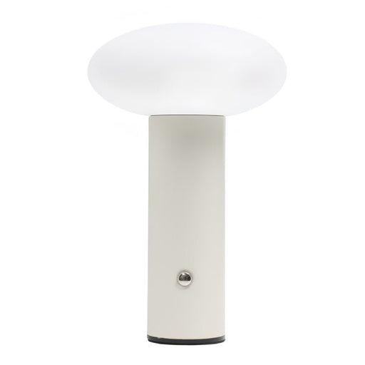 Oliver Lemon | Cream | Sage Green Rechargeable Table Lamp - Lamps - Lighting.co.za