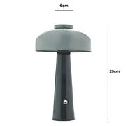 Poppy Pink | Mustard | Dusty Green Rechargeable Table Lamp - Lighting.co.za