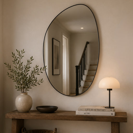 Bela Irregular Shape Framed Mirror - Lighting.co.za