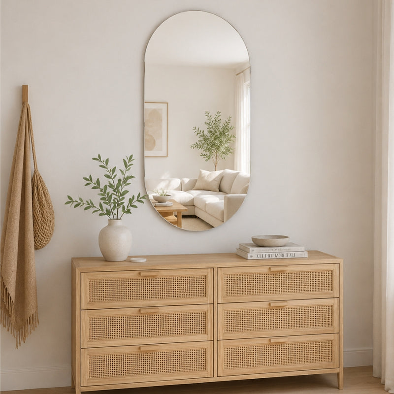 Pill Frameless Mirror 4 Sizes - Lighting.co.za