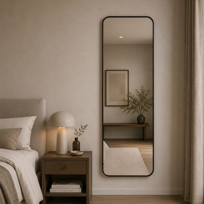 Anlia Custom Rectangular Wall Mirror