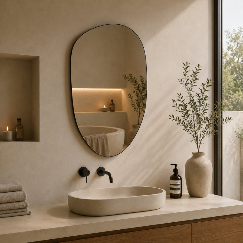 Pond Organic Wall Mirror 2 Sizes