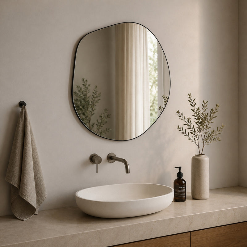 Cobble Organic Wall Mirror 2 Sizes
