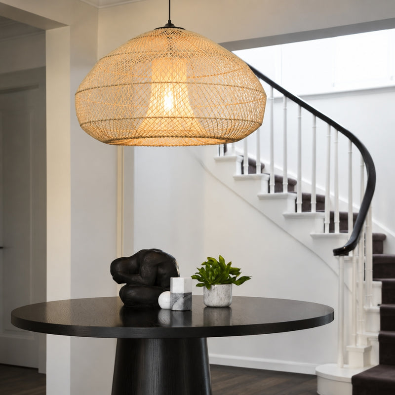 Amani Large Rattan Pendant Light