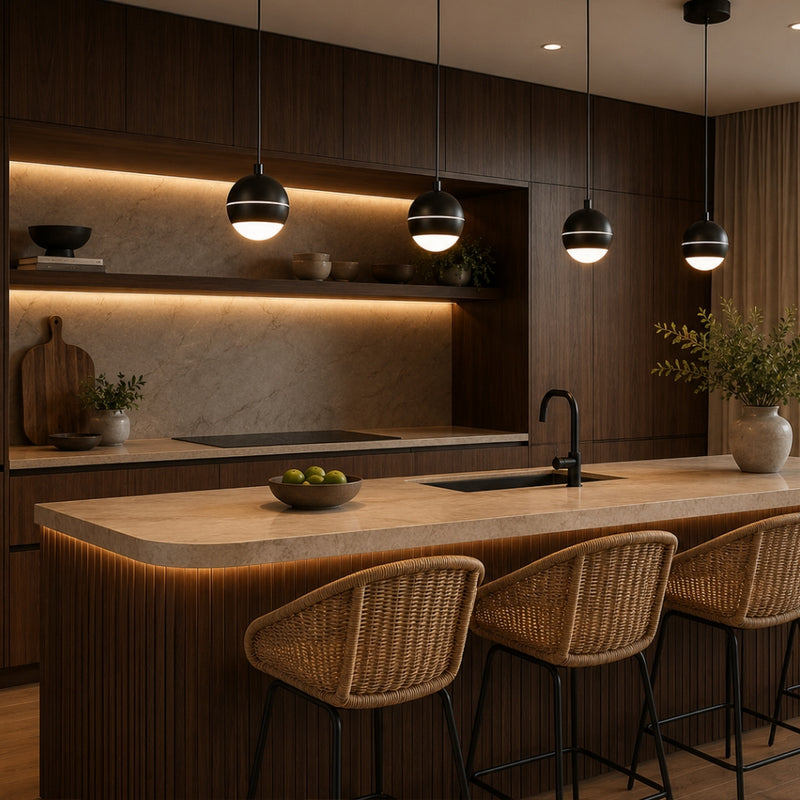 Cosmic Mini Black | Gold | White | Grey Ball LED Pendant Light