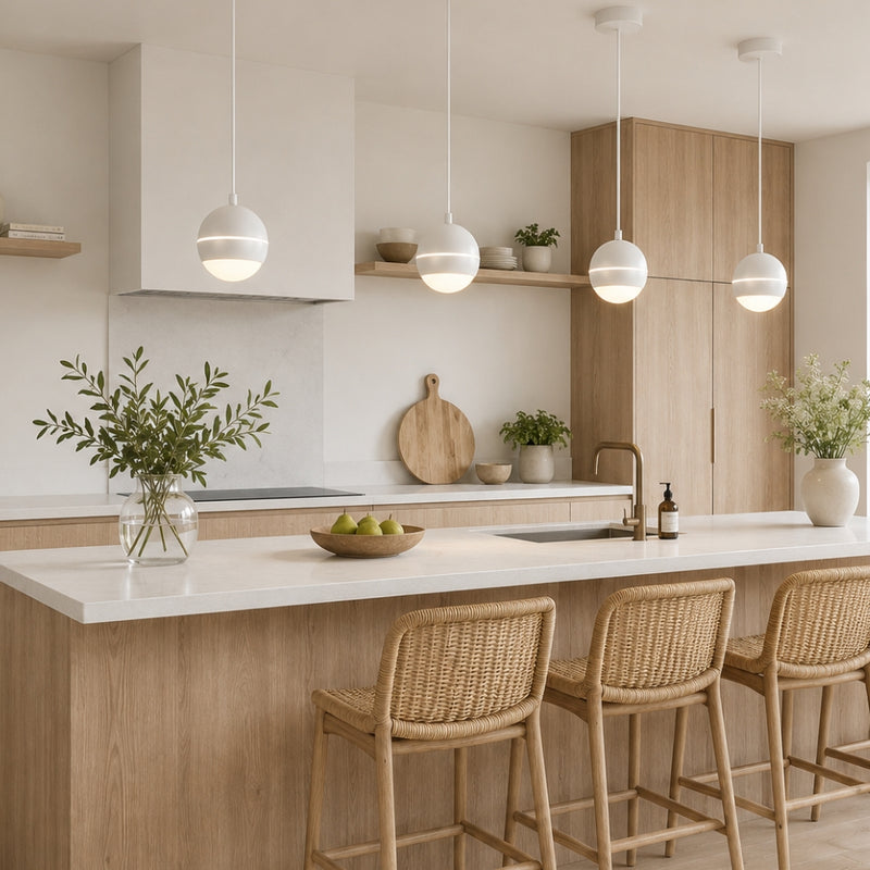 Cosmic Mini Black | Gold | White | Grey Ball LED Pendant Light