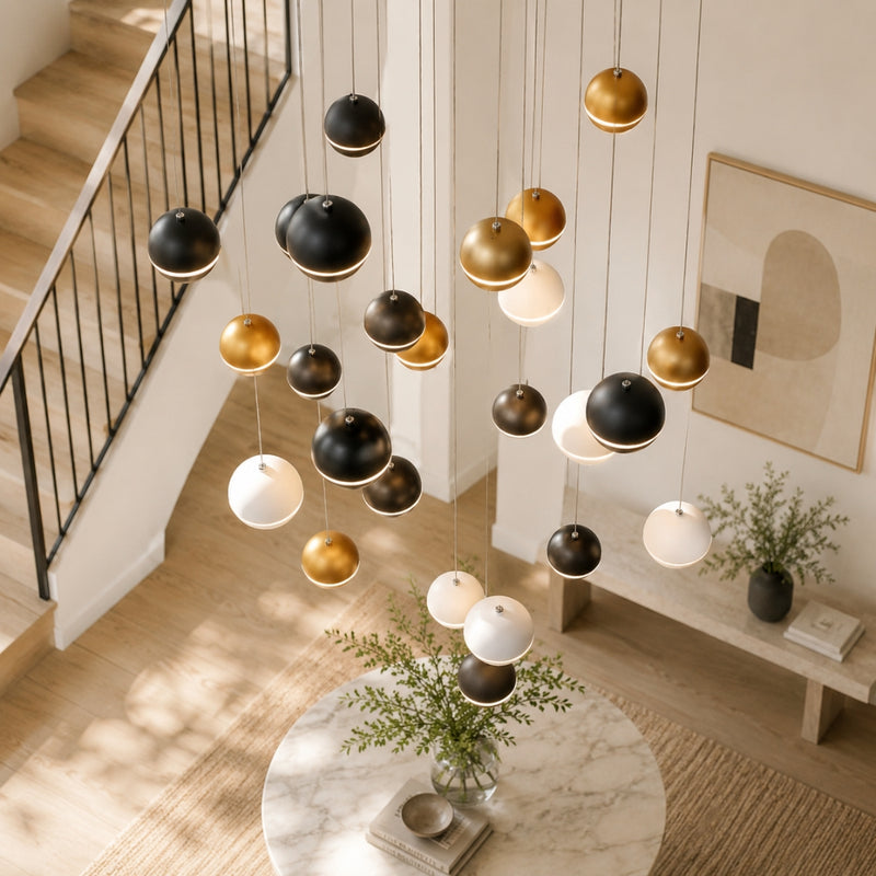 Cosmic 15 | 18 | 25 Light LED Cluster Pendant Light