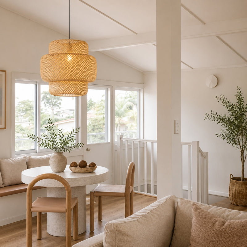 Mirra Woven Rattan Pendant Light