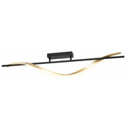 Conaprato Black and Gold CCT LED Ceiling Light - Lighting.co.za