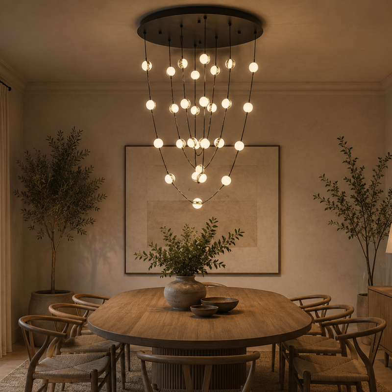 Celestial LED Sphere Pendant Light