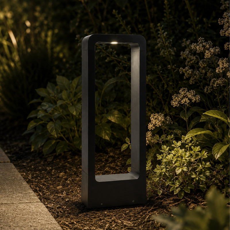 Lane Black 7 Watt LED Outdoor Bollard Light