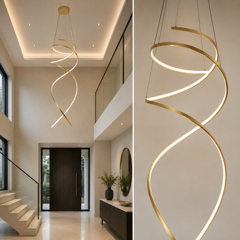 Dance Gold CCT LED Pendant Light
