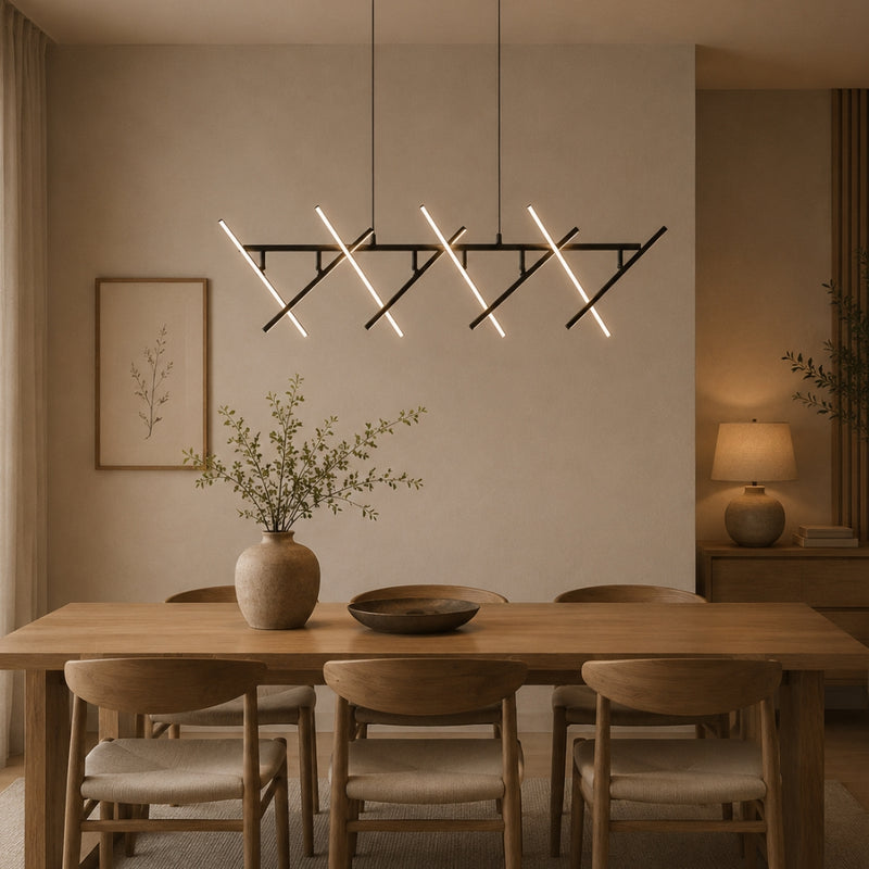 Wilder Black CCT LED Pendant Light