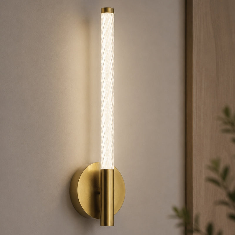 Alena Style 1 LED Gold | Silver Slim Wall Light