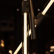 Sabre Adjustable 3 Light Clear Glass LED Pendant Light - Lighting.co.za