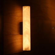 Empire White Alabaster Glass LED Wall Light - Lighting.co.za