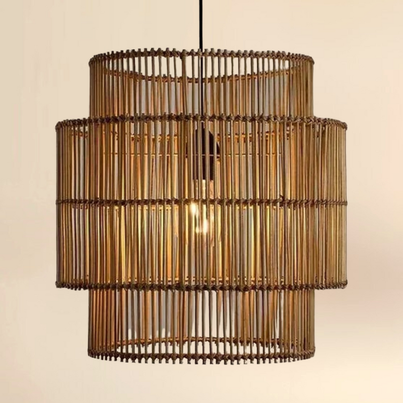 Zimbali Natural Rattan Cane Pendant Light - Lighting.co.za