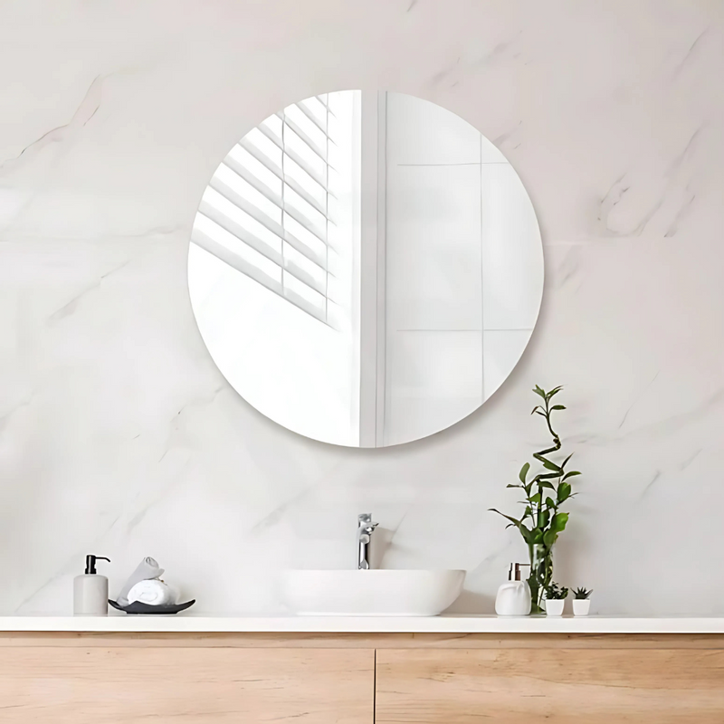 Emily Round Gold Frame or Frameless Mirror Only - Lighting.co.za