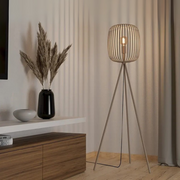 Romazzina Sand Wire Shade Floor Lamp - Lighting.co.za