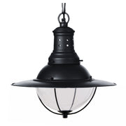 Wellington Black or Antique Brass Cage Pendant Light - Lighting.co.za