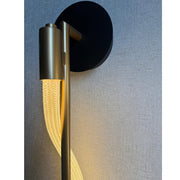 Pulse Gold with White Rope LED Wall Light - Lighting.co.za