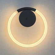 Halo Black or Gold LED Wall Light - Lighting.co.za