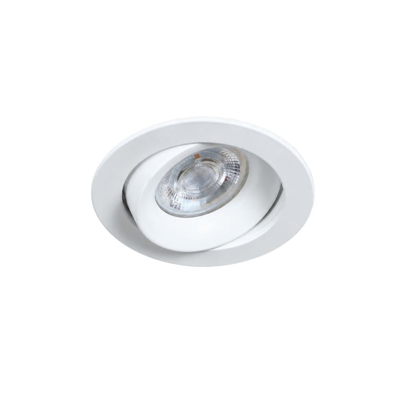 Palmo 2227 Round GU10 92mm Tilt GU10 Downlight
