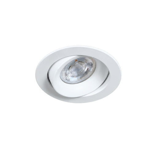 Palmo 2227 Round GU10 92mm Tilt GU10 Downlight - Downlight - Lighting.co.za