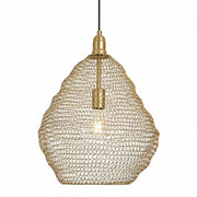 Pandora Black or Gold Wire Mesh Pendant Light - Pendant Light - Lighting.co.za