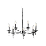 Parker Polished Chrome 5 or 7 Light Chandelier - Lighting.co.za
