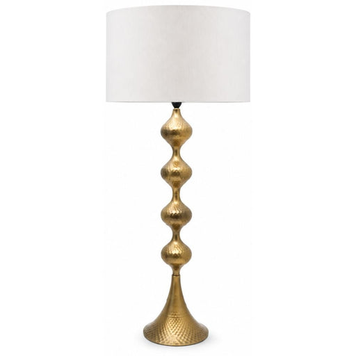 Piatto Gold or Black Ornamental Metal Table Lamp - Table Lamp - Lighting.co.za