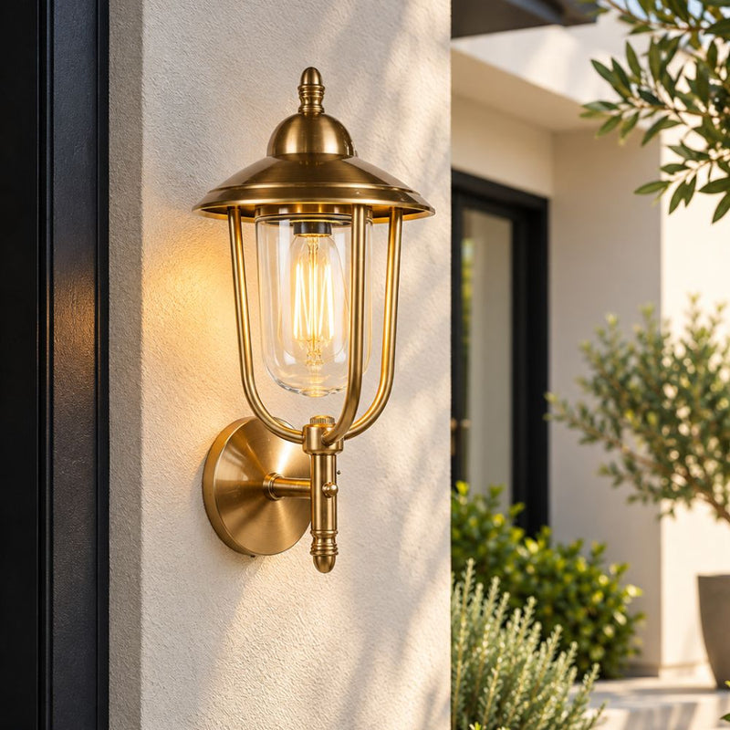 Pier Antique Brass | Antique Silver Wall Light