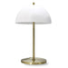 Porcini Black or White and Gold Table Lamp - Lighting.co.za