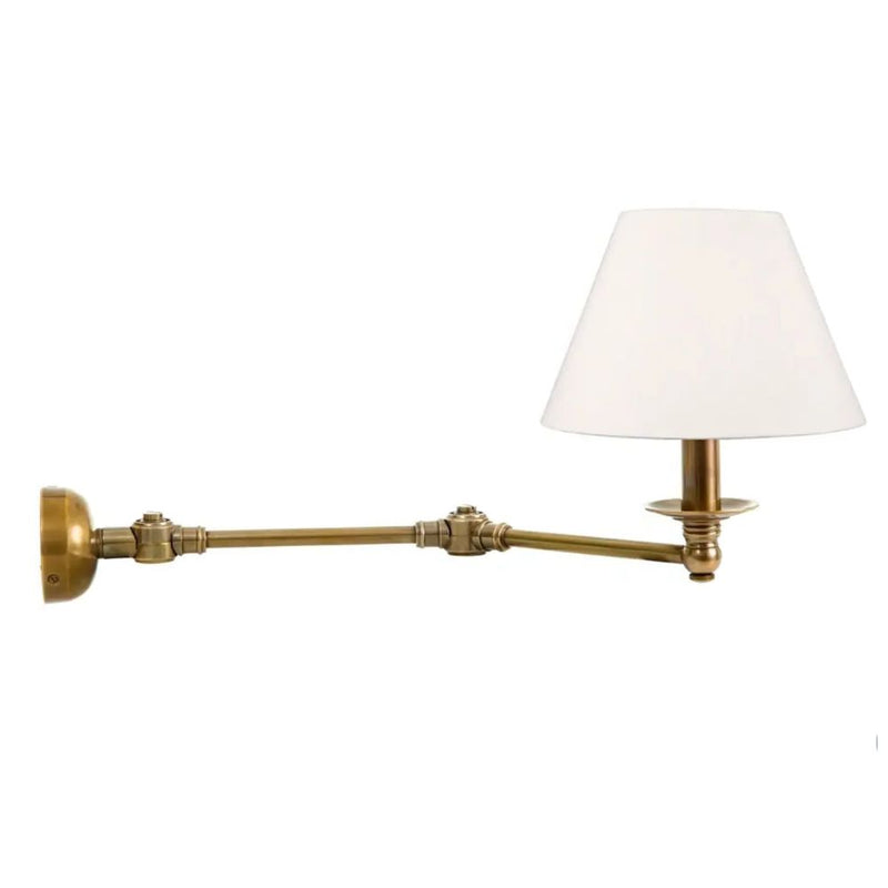 Portland Antique Brass | Antique Silver | Black Wall Light Only