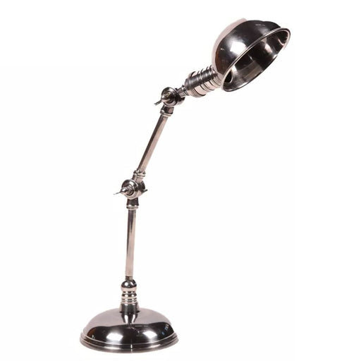 Princeton Vintage Brass Or Silver Adjustable Desk Lamp - Desk Lamp - Lighting.co.za