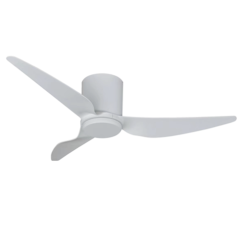 Raze 3 Blade White Ceiling Fan Only - Lighting.co.za