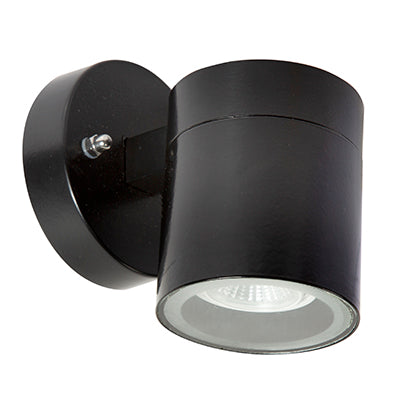 Beam Black Down Facing Outdoor Wall Light - Lighting.co.za