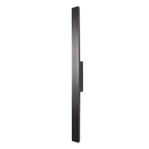 Strut Tall 24 Watt LED Black Slim Outdoor Wall Light - Lighting.co.za