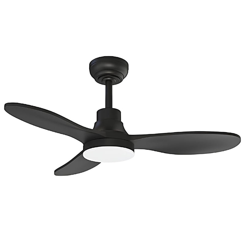 Reign 3 Blade Black or White CCT LED Ceiling Fan - Ceiling Fan - Lighting.co.za