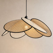 Rotterdam Dutch Rattan Cane Shade Pendant Light 2 Sizes - Pendant Light - Lighting.co.za