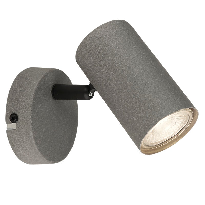 Myra Sand Grey Adjustable GU10 1 Light Spot Light - Lighting.co.za