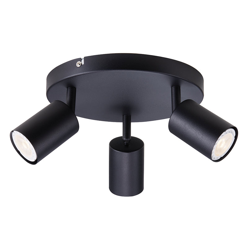 Urban Round Adjustable GU10 3L Spotlight - Lighting.co.za