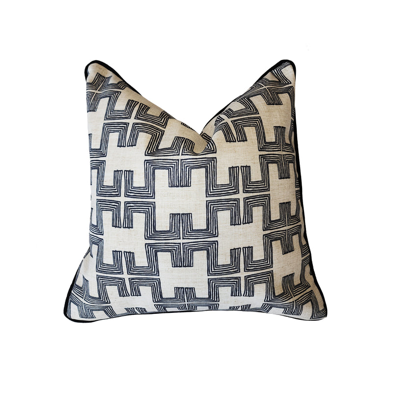 Rake Black Scatter Cushion - Lighting.co.za