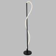 Tubo Black and Flex White Rope CCT LED Floor Lamp - Lighting.co.za