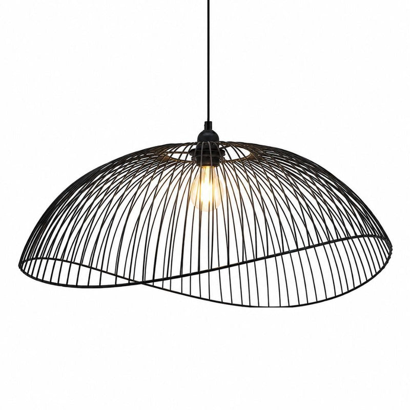 Sai Large Black Wire Shade Pendant Light - Pendant Light - Lighting.co.za