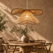 Samba Natural Rattan Pendant Light 2 Sizes - Pendant Light - Lighting.co.za
