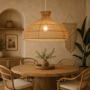 Santorini Natural Rattan Pendant Light 2 Sizes - Pendant Light - Lighting.co.za